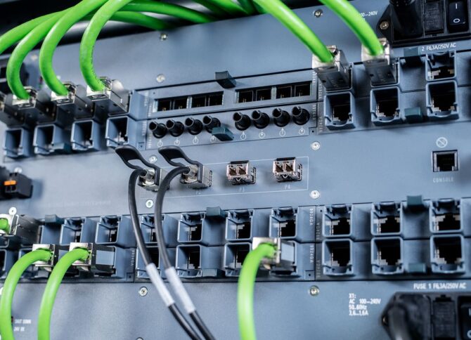 Siemens Scalance X Industrial Ethernet switch voor industriële communicatie